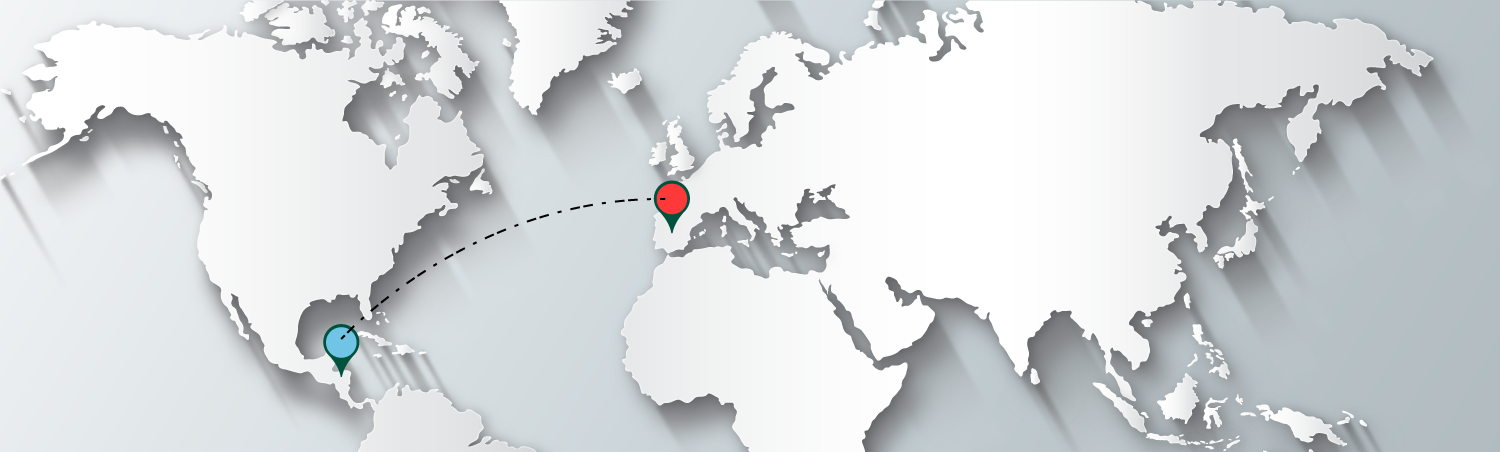 Mapa España Honduras